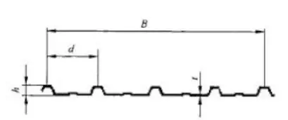 Yx25 210 840 Profiled Metal Sheet